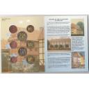 DANIMARCA serie completa 8 monete euro collection Pattern Prova 2002